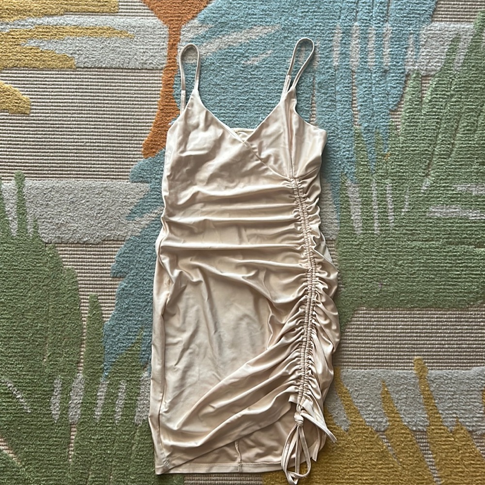 Nude Mini Dress